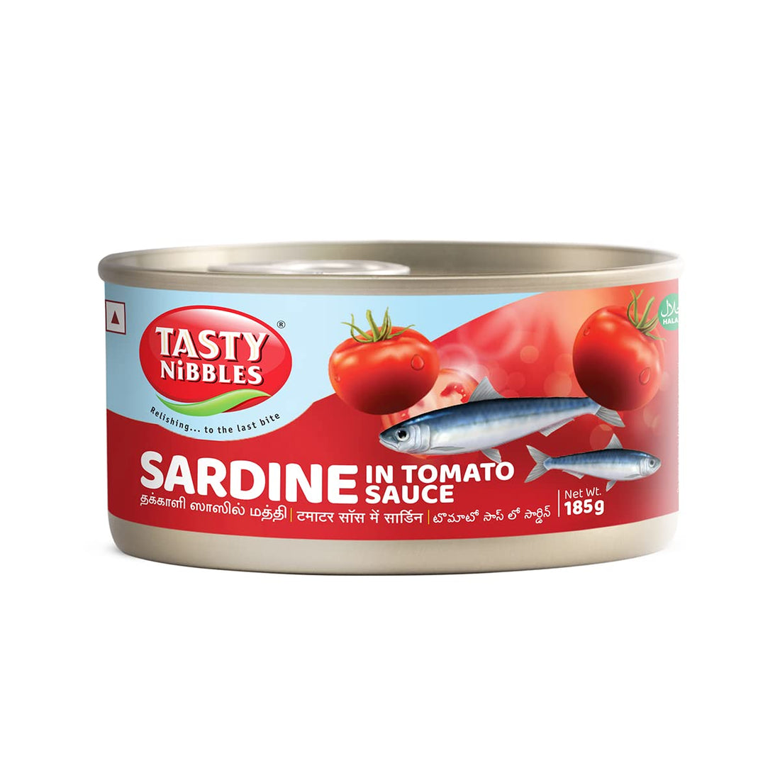 Sardine In Tomato Sauce – Tasty Nibbles – 185gm