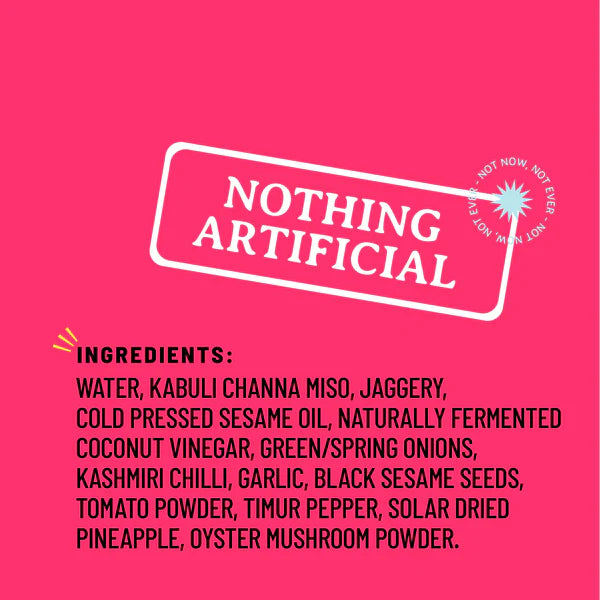 Sauce | Black Sesame + Timur Pepper (Citrusy Peppery Tingly) - Stir Fry Sauce - Ramen - Barbecue - Spread - Boombay - 250gm