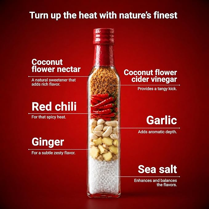 Sauce | Sweet Chilli Sauce( Made from Coconut Flower Nectar)  – Gluten Free &amp; Soy Free, No Added Sugar – Balion – 250ml