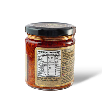 Sauce | Schezwan Sauce (Home Made With Probiotic Goodness) – 100% Natural - No Added Colour &amp; No Added Preservatives – Golden Grass – 200gm