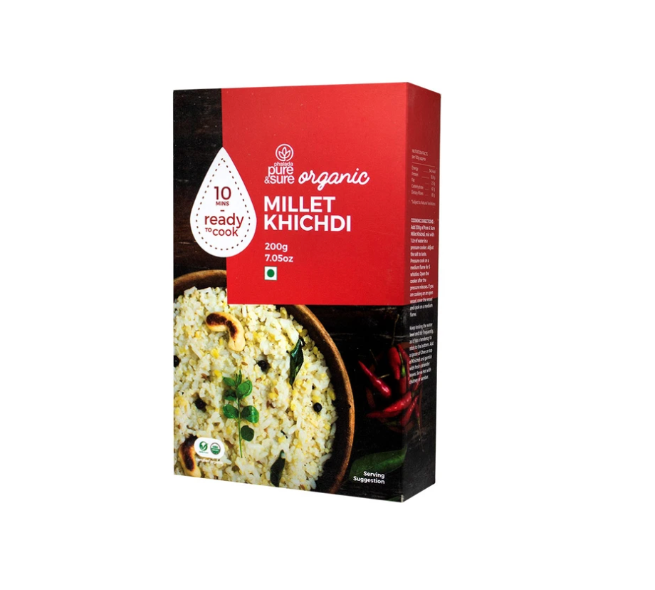 Khichdi | Millet Khichdi -  USDA Organic - Pure and Sure - 200gm