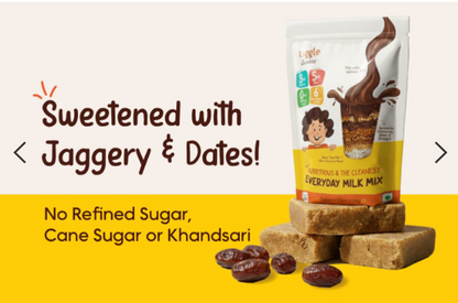 Chocolate Powder | Everyday Milk Mix - Superrr Chocolatey -No Preservatives, No Refined Sugar, No Synthetic Vitamins  - Tiggle  350gm