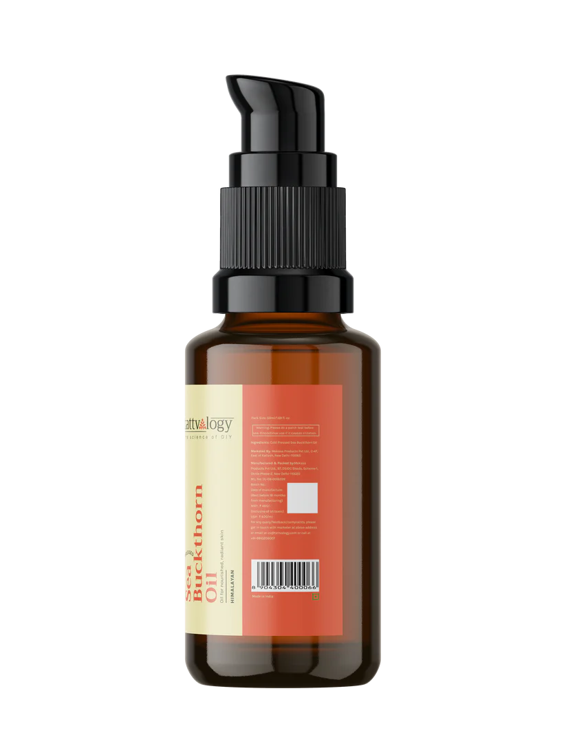 Sea Buckthorn Oil | Cold Pressed Natural Sea Buckthorn Oil –  Tattvalogy – 50ml
