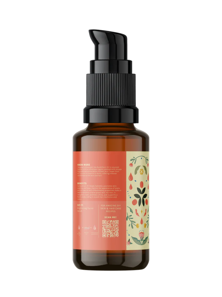 Sea Buckthorn Oil | Cold Pressed Natural Sea Buckthorn Oil –  Tattvalogy – 50ml