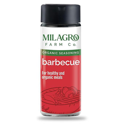 Seasoning | Barbecue – For Organic &amp;amp; Healthy Meals – Organic – Additive Free &amp; No Preservatives – Milagro Farm Co. – 70gm