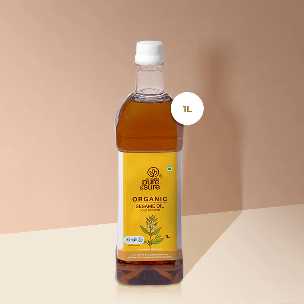 Sesame Oil | Cold Pressed - Pure and Sure - 1000ml