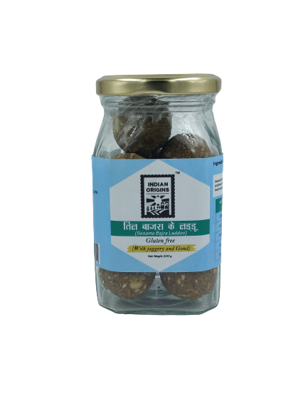Sesame & Bajra Ladoo – Gluten-free - Indian Origins – 200gm