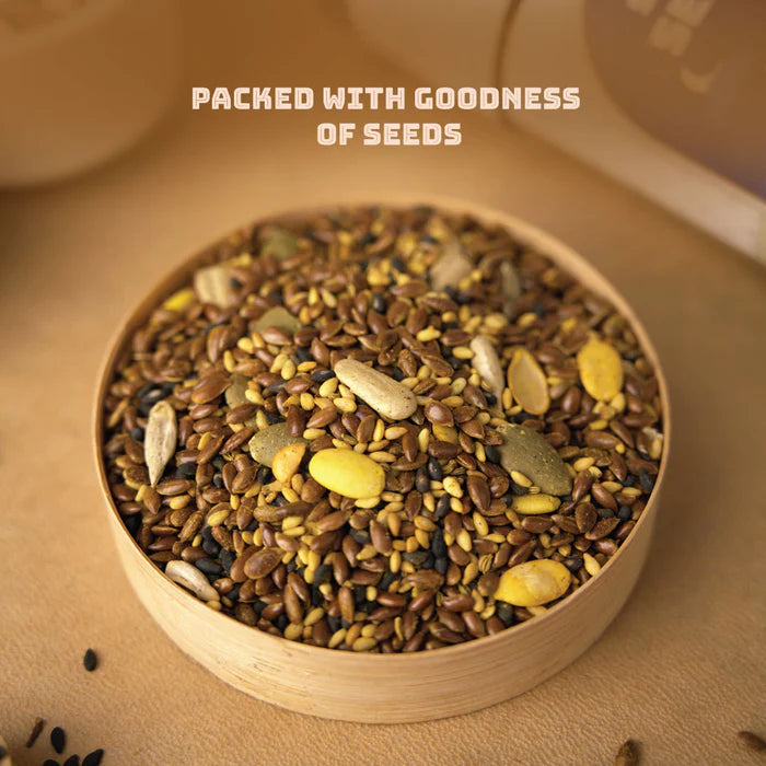 Mouth Freshener | Premium (Seven Seeds) - No Supari, No Preservatives &amp;amp; No Artificial Flavour - Joyspoon - 100gm