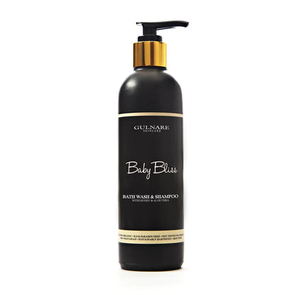 Shampoo | Babybliss Bath Wash (With Honey &amp;amp; Aloe Vera) - For Baby - Natural - Cruelty Free, Silicone Free &amp;amp; Sls Free - Gulnare - 200ml