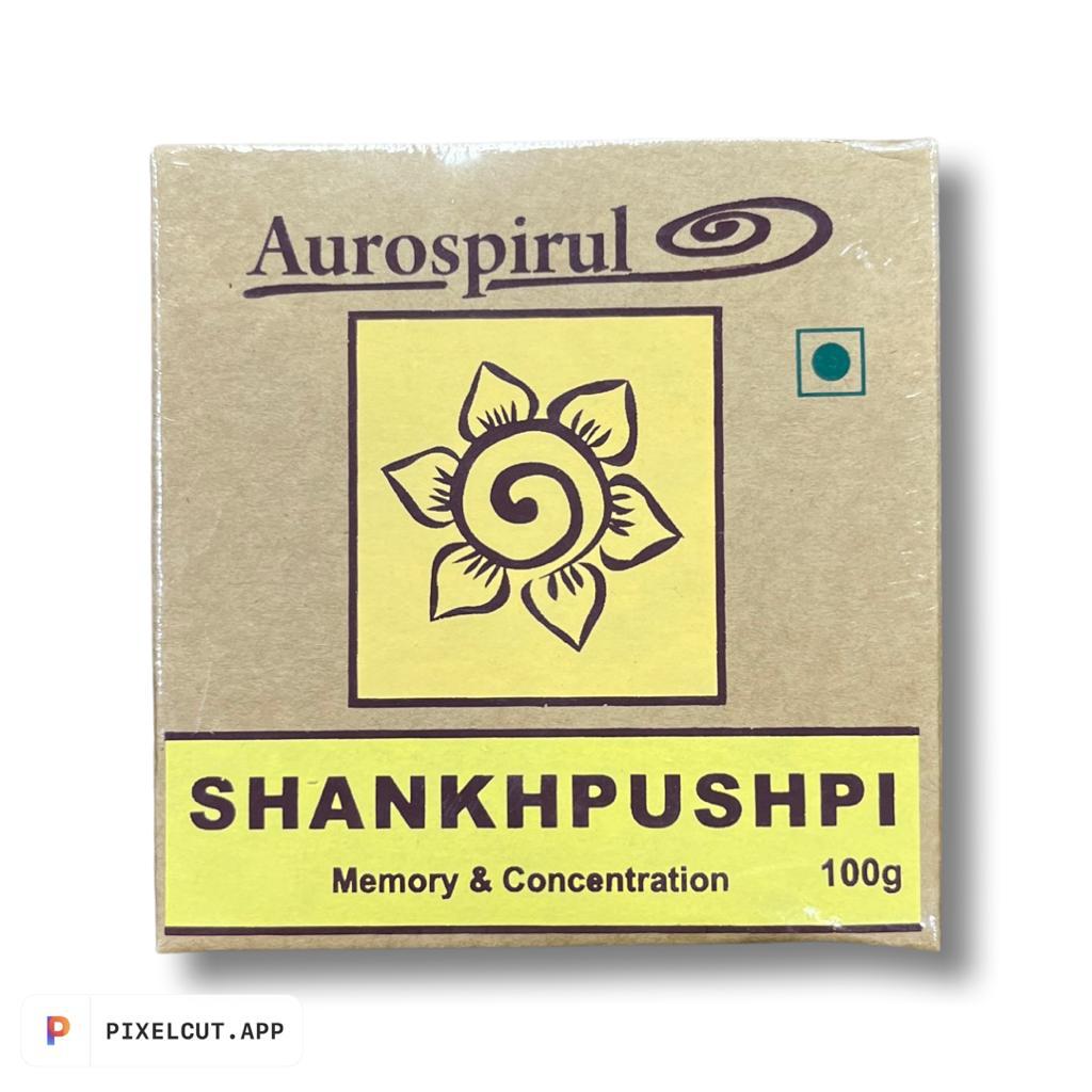 Shankhpushpi Powder | - Memory &amp; Concentration – Aurospirul – 100gm