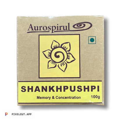 Shankhpushpi Powder | - Memory &amp; Concentration – Aurospirul – 100gm
