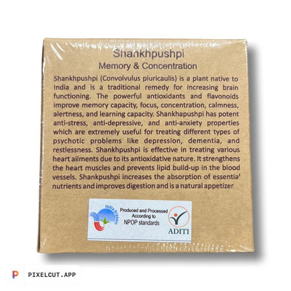 Shankhpushpi Powder | - Memory &amp; Concentration – Aurospirul – 100gm