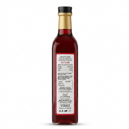 Sharbat | Gulab Khaas – Taste Of Rajputana - Natural Ingredients - No Added Artificial Colors, Distillation &amp;amp; No Added Preservatives – 5S Farm – 700ml