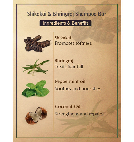 Shampoo Bar | Shikakai &amp; Bhringraj Shampoo Bar – Ancient living - 100gm