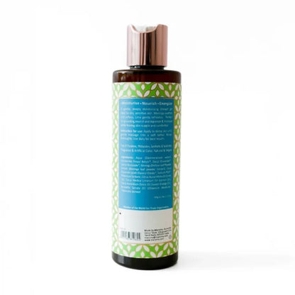 Shower Gel | Moringa Lime Shower Gel - 100% Vegan, 100% Natural - Moisturize, Nourish, Energize - Maroma - 300ml