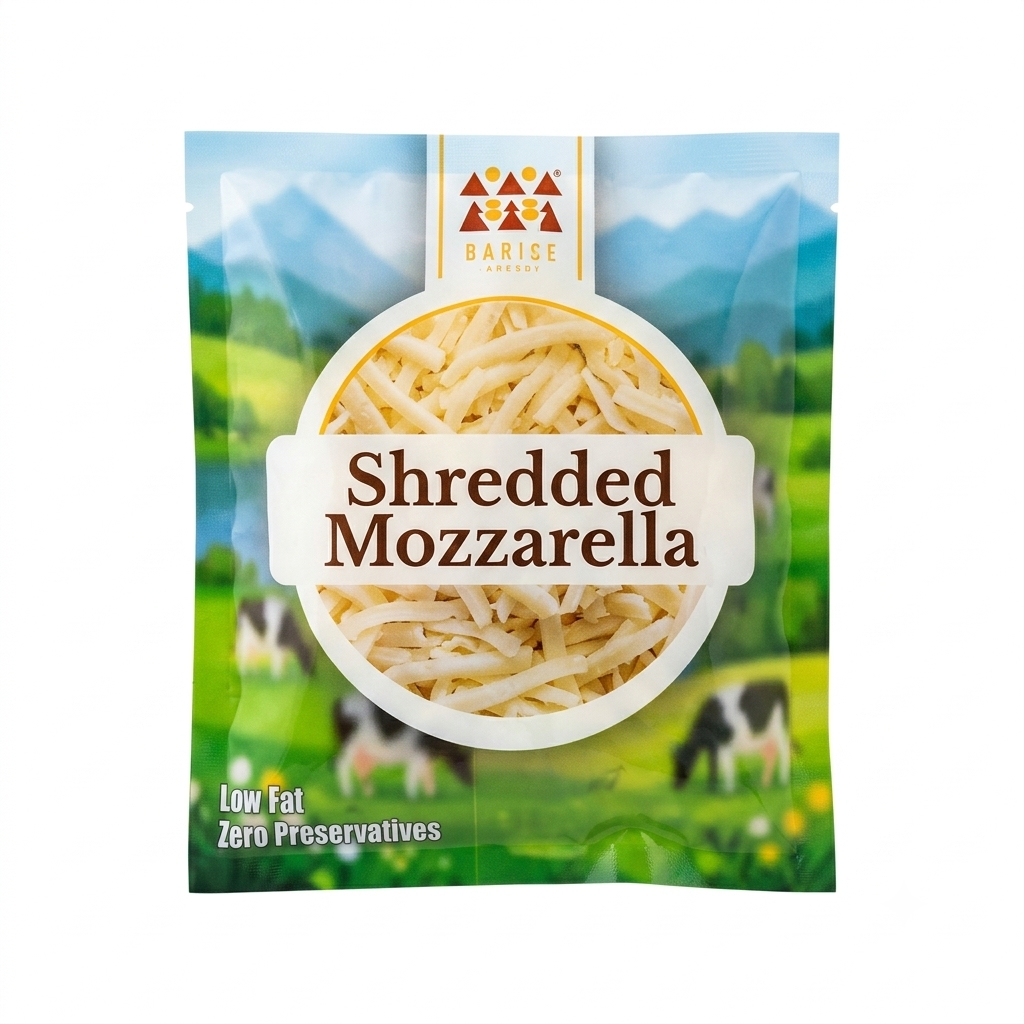Cheese | Shredded Mozzarella Cheese - Low Fat- No added preservatives- Darima - 200gm