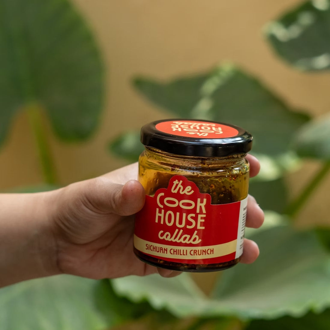 Sichuan Chilli Crunch | Made With Organic Ingredients - No Added Preservatives &amp; No Additives - The Cook House Collab - 330gm