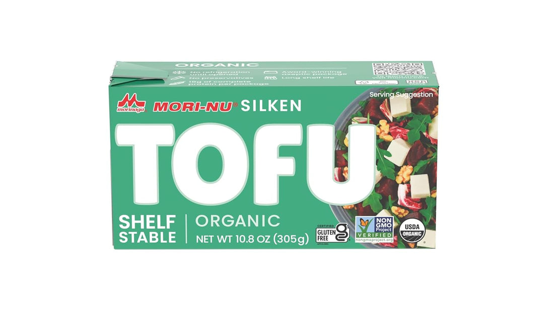 Tofu | Silken Tofu – Shelf Stable – USDA Organic - Vegan, Gluten Free, Dairy Free & Low In Fat – Morinu – 305gm