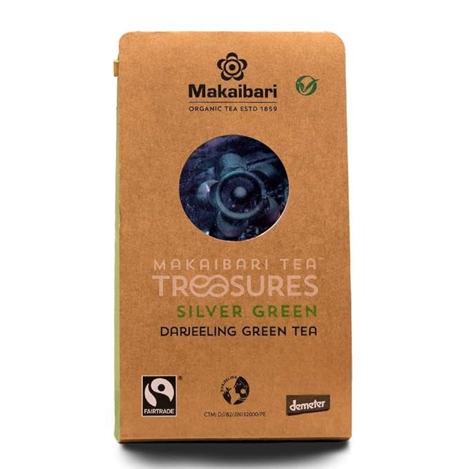 Tea | Silver Green (Darjeeling Green Tea) - Makaibari - 50gm