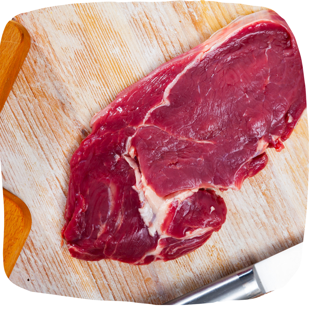 Buff | Sirloin Buff Meat - Kerala Meat -No Antibiotics And Hormone Free – No Fillers, No Gums, No Nitrates &amp;amp; Binder Using Fat Only - Nature’s Soul –(Approx  350gm)