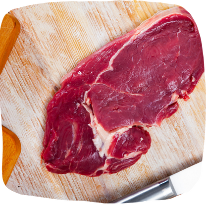 Buff | Sirloin Buff Meat - Kerala Meat -No Antibiotics And Hormone Free – No Fillers, No Gums, No Nitrates &amp;amp; Binder Using Fat Only - Nature’s Soul –(Approx  350gm)