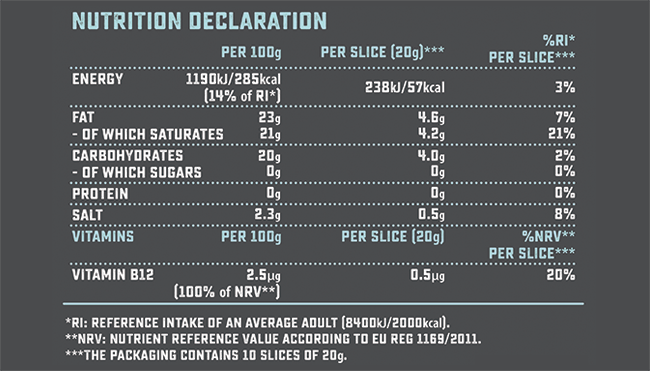Vegan Cheese | (Smoked Flavour) Cheese Slices - Vegan &amp;amp; Lactose Free – VioLife – 200gm