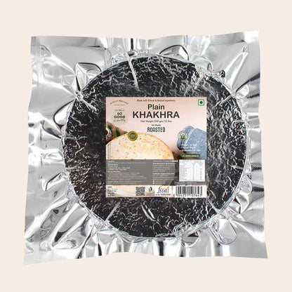 Khakhra | Khakhra Plain - Roasted - No Maida &amp; No Added Preservatives - So Good - 300gm