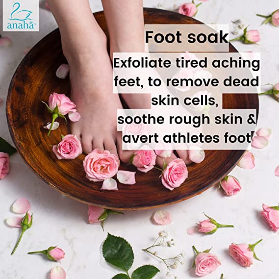 Epsom Salt | Soak &amp; Relax – Relieves Muscle Tension, Pain &amp; Inflammation In Joints &amp; Feel Reinvigorated &amp; Refreshed – Anaha – 250gm