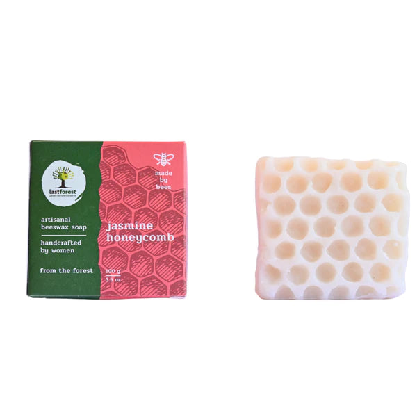 Soap | Honecomb Beeswax (Jasmine) – Artisanal Handmade – Last Forest – 100gm