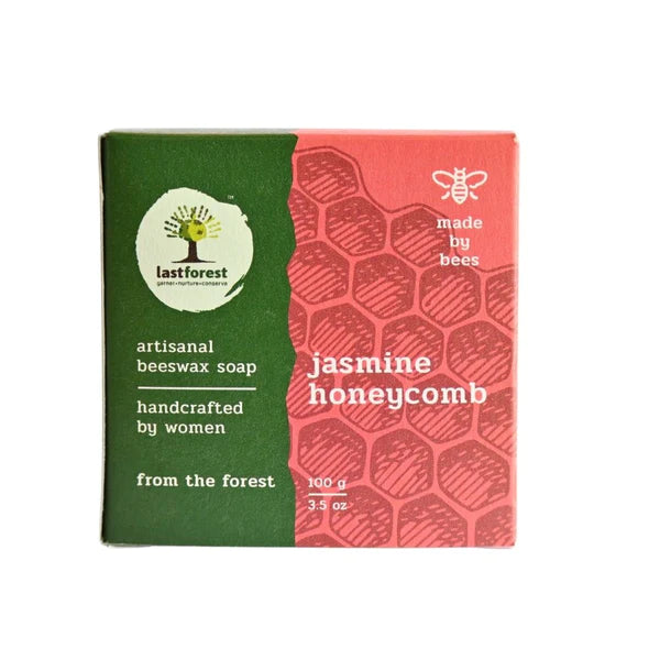Soap | Honecomb Beeswax (Jasmine) – Artisanal Handmade – Last Forest – 100gm