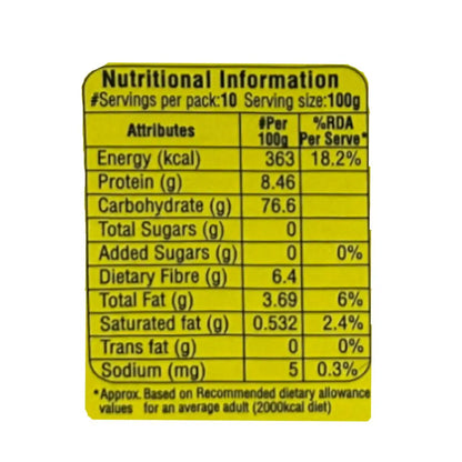 Flour  | Yellow Corn Masa Flour Fine - Ideal For Soft Tortillas - Sol - 1000gm