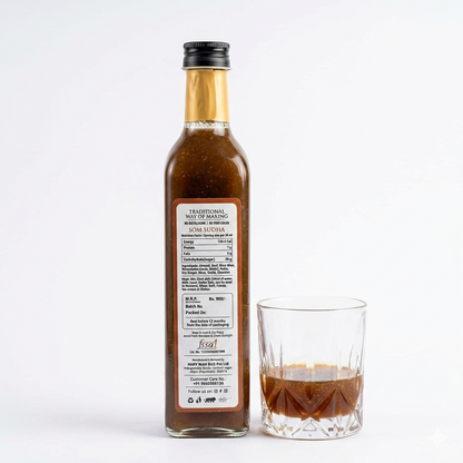 Sharbat | Som Sudha Sharbat – Taste Of Rajputana - No Added Artificial Colors, Distillation &amp; No Added Preservatives – 5S Farm – 700ml