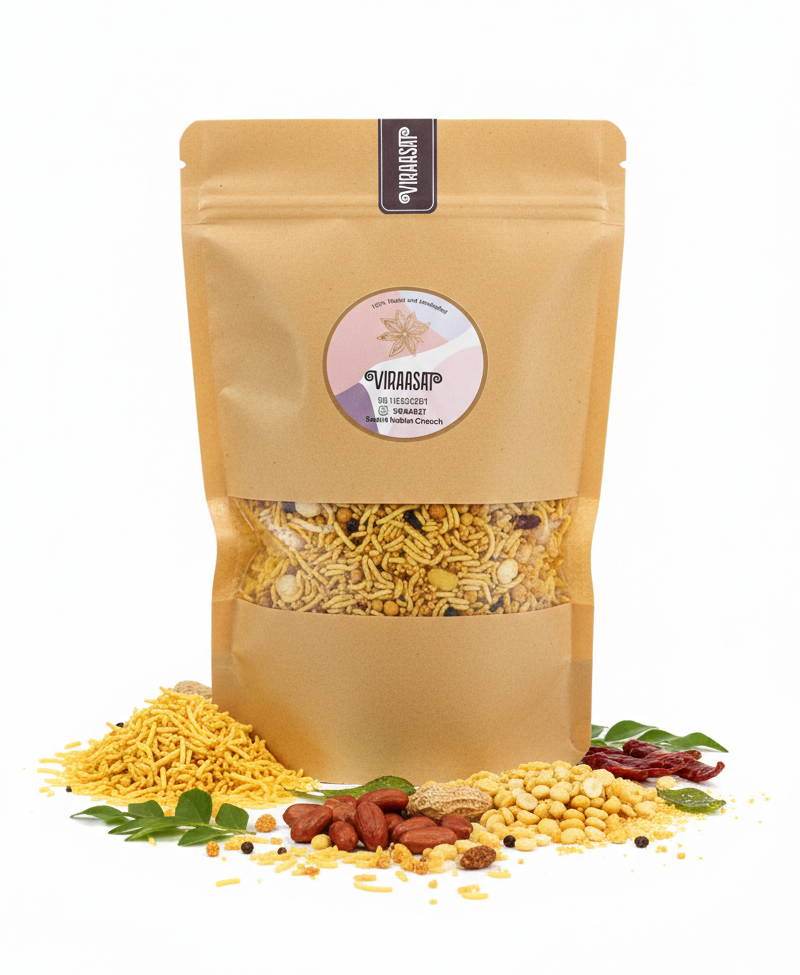 South Indian Crunch- 100% Natural &amp; Handcrafted- No Added Preservatives - Viraasat - 250gm