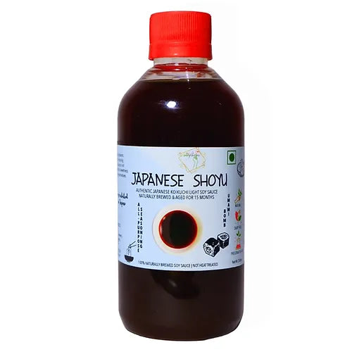 Soy Sauce | Authentic Japanese Koikuchi Light Soy Sauce - Aged For 15 Months - Naturally Brewed - Dairy Free, No Added Flavors & No Added Preservatives - Posh Flavor - 250ml