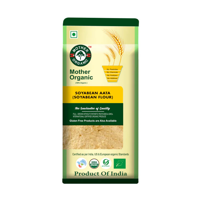 Soya Bean Atta - Mother Organic - 500gm