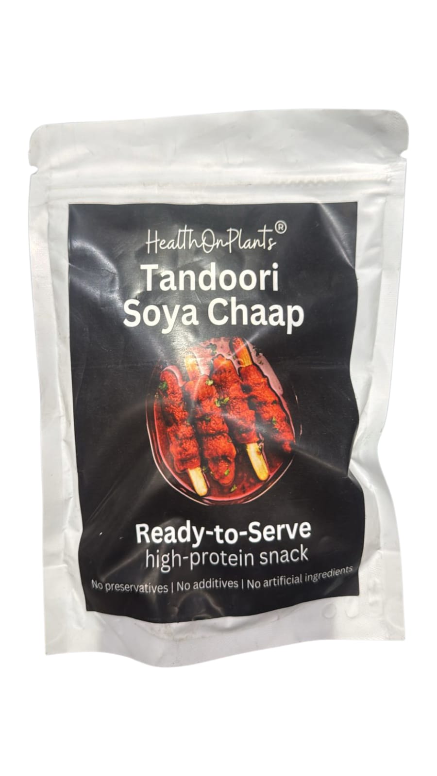 Soya Chaap | Tandoori Soya Chaap - Plant Based - No Preservatives, Additives & No Artificial Ingredients - Health on Plants - 200gm