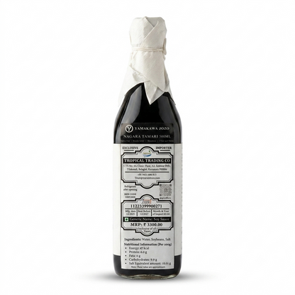 Soy Sauce | Nagara Tamari Shoyu Gluten-Free Barrel Aged Tamari- Japan - No Added Artificial Flavors, Colors &amp;amp; No Added Preservatives  -Yamakawa Jozo - 500ml