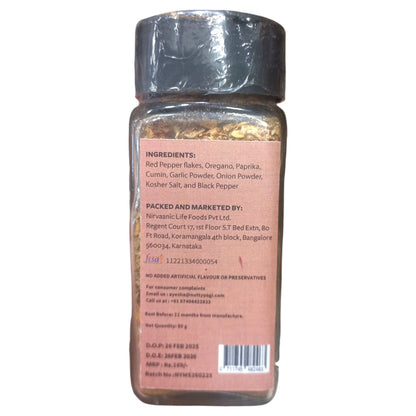 Spice Mix | Mexican – No Added Color, Flavor &amp; No Preservatives – Nutty Yogi – 50gm