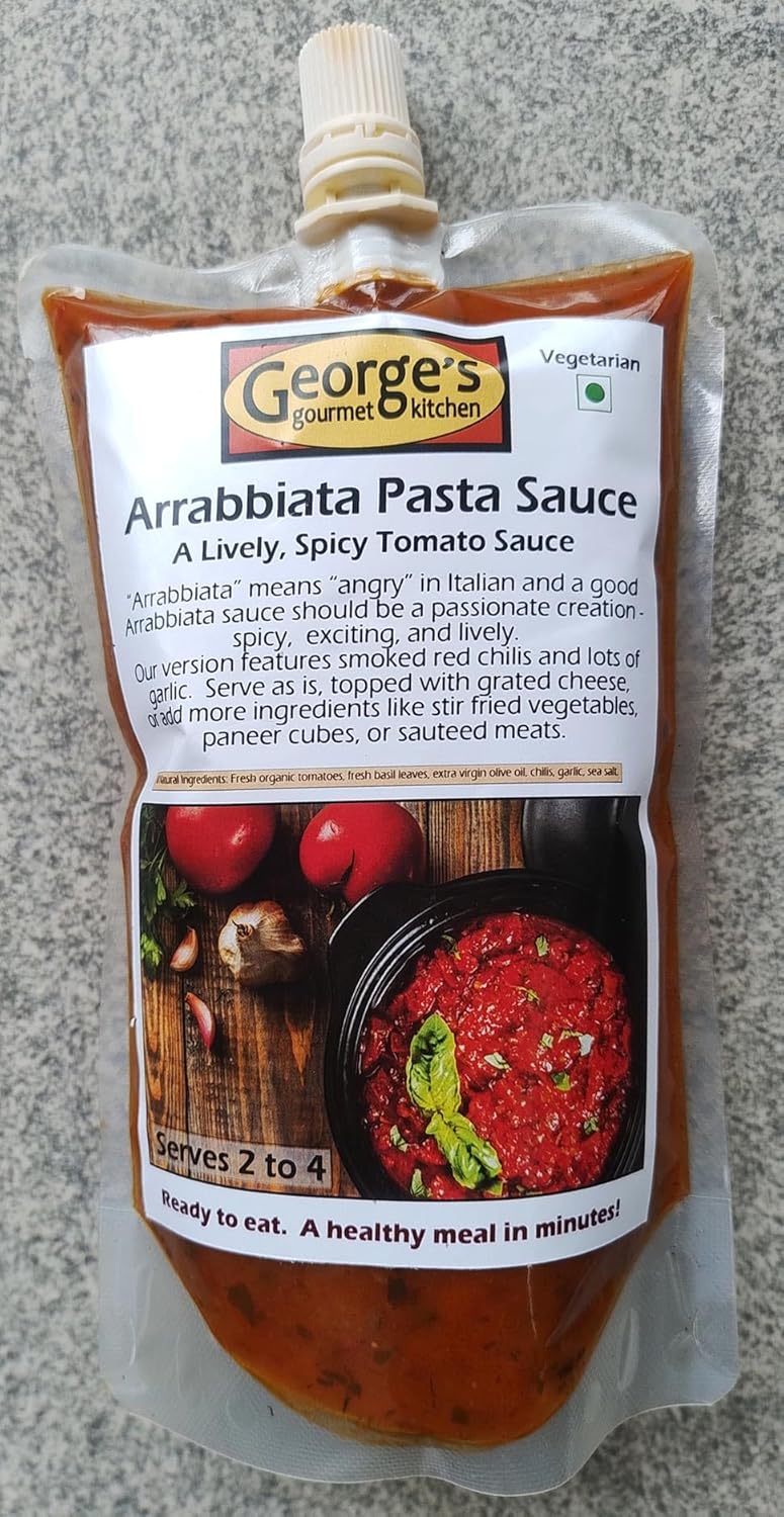 Arrabbiata Pasta Sauce – George’s Gourmet Kitchen – 350gm