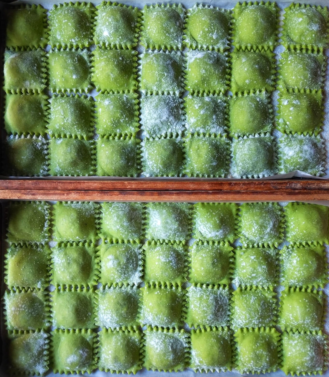 Pasta | Spinach And Ricotta Ravioli Pasta - Handmade - Eggless & No Maida - Nature&