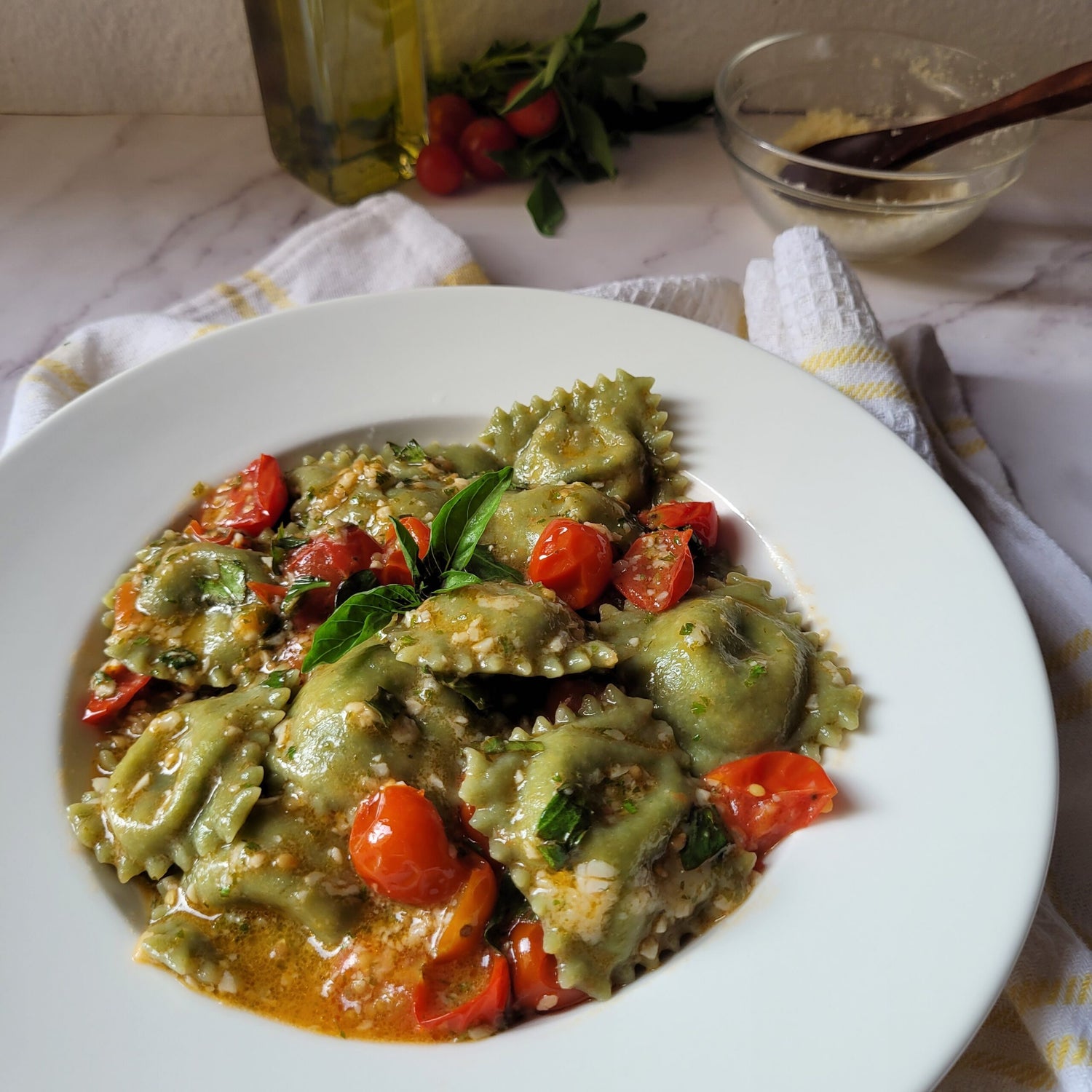 Pasta | Spinach And Ricotta Ravioli Pasta - Handmade - Eggless &amp;amp; No Maida - Nature&