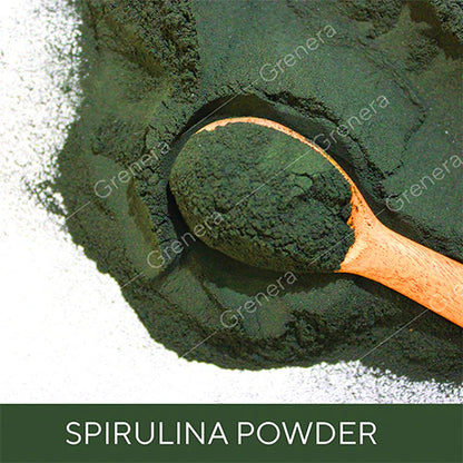 Spirulina Powder | Nutraceutical - No Added Artificial Flavors &amp; No Added Color – Grenera - 100gm