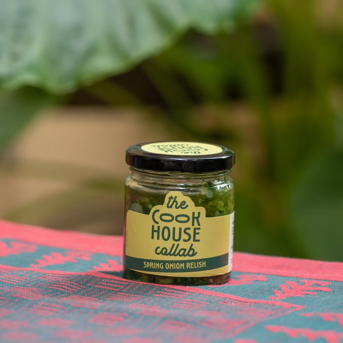 Spring Onion Relish | Made With Organic Ingredients - No Added Preservatives & No Additives - The Cook House Collab - 330gm