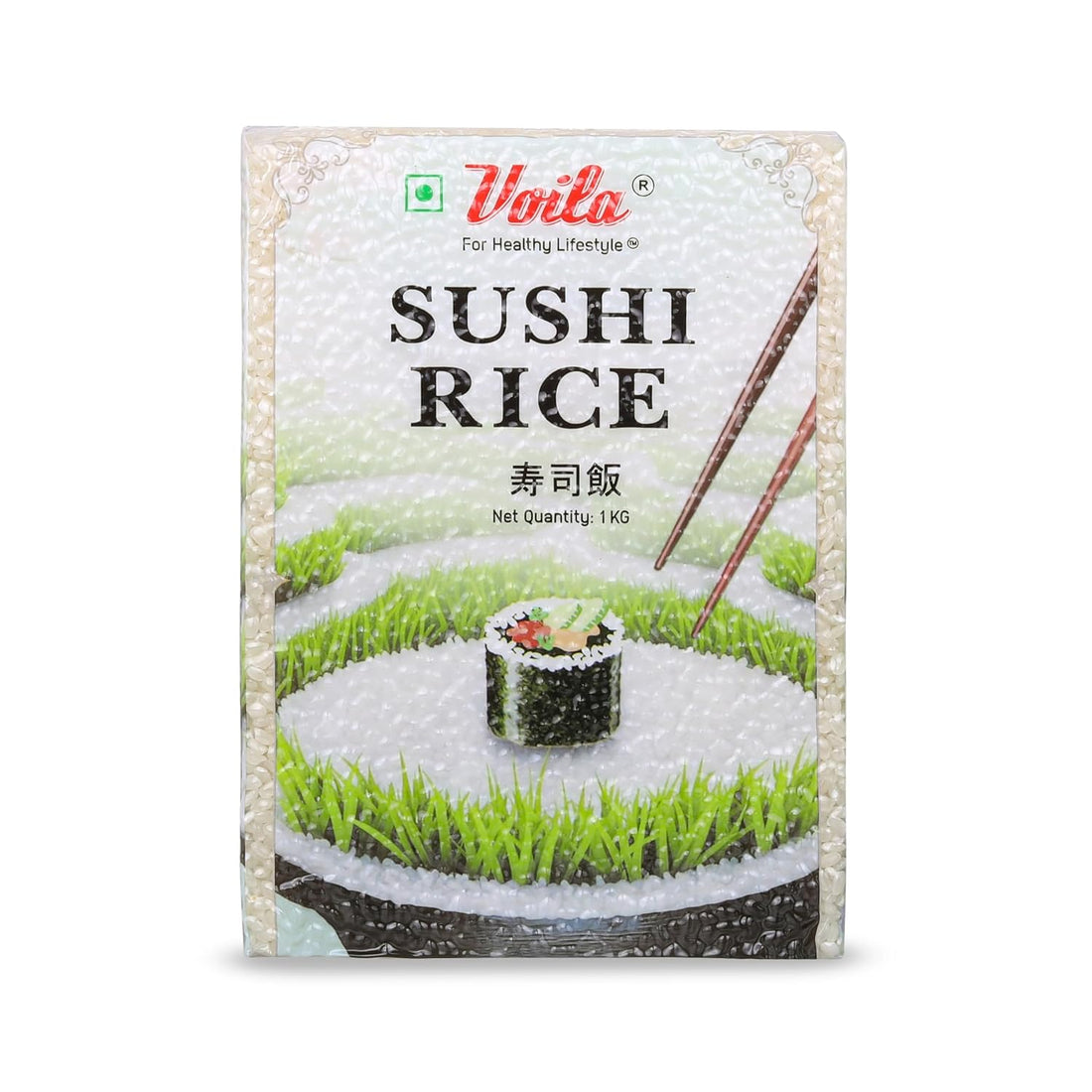 Sushi Rice | Short Grain Japanese Rice - Sticky Rice for Sushi - Voila - 1000gm