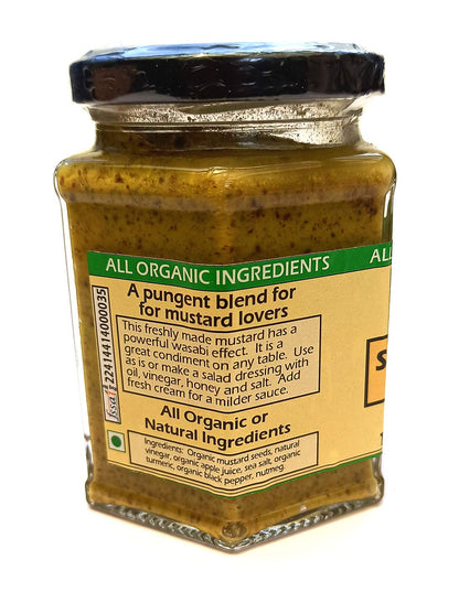 Stone Ground Mustard Paste - With Mexican Red Chilies - Extra Hot – George’s Gourmet Kitchen – 300gm