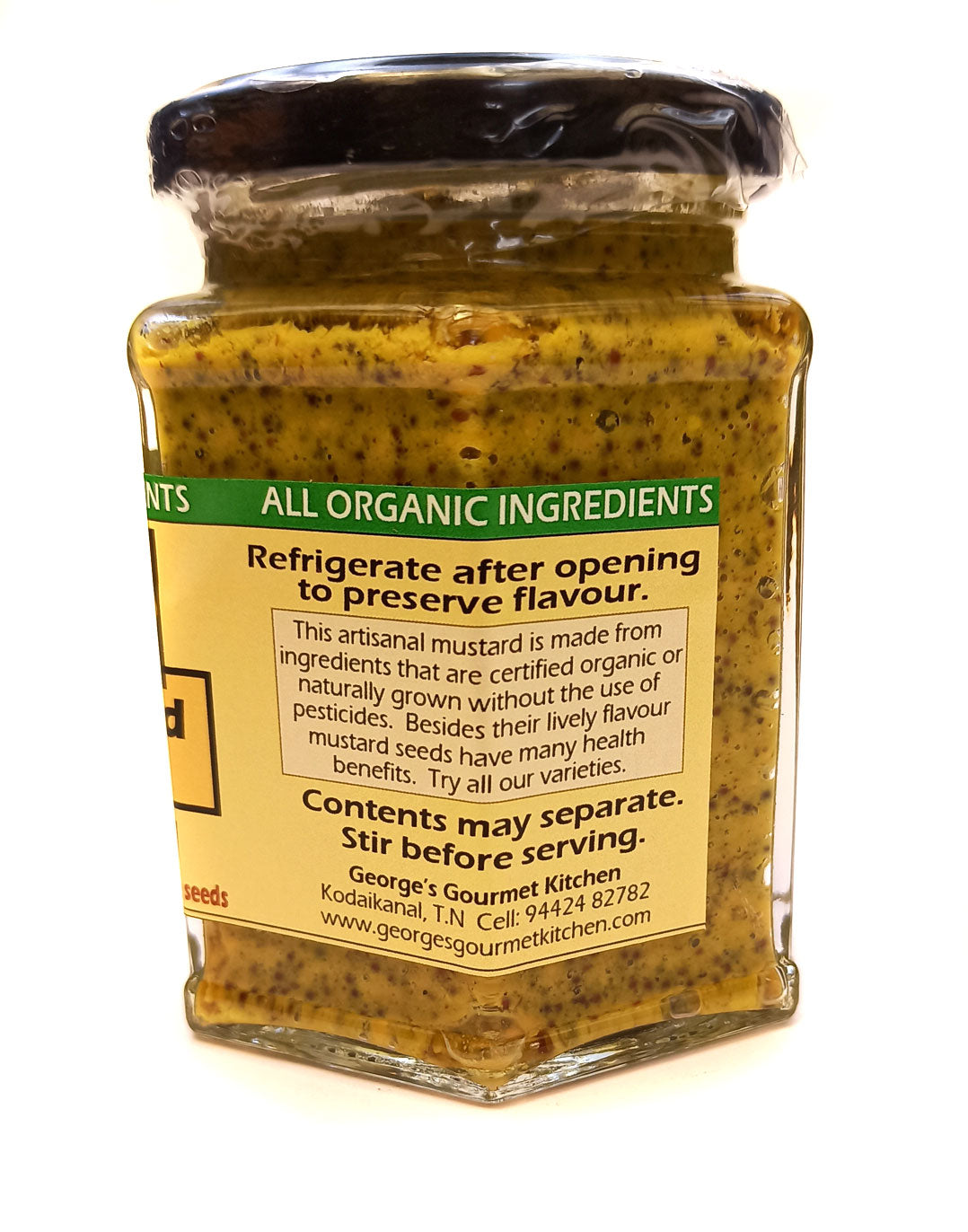 Stone Ground Mustard Paste - Full Grain - George&