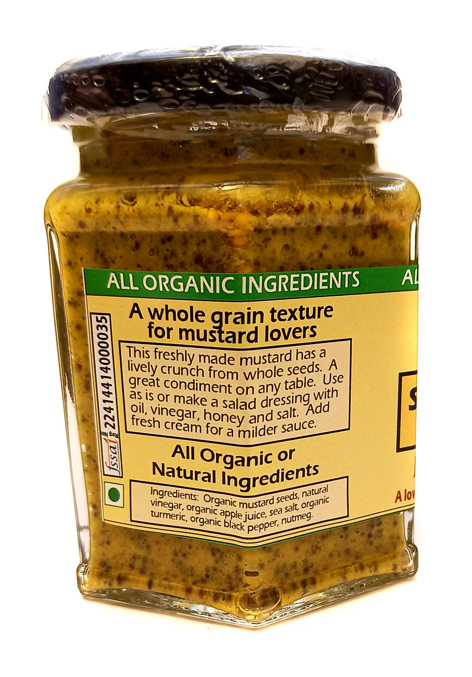 Stone Ground Mustard Paste - Full Grain - George&