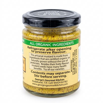 Stone Ground Mustard Paste - Dijon Style - George&