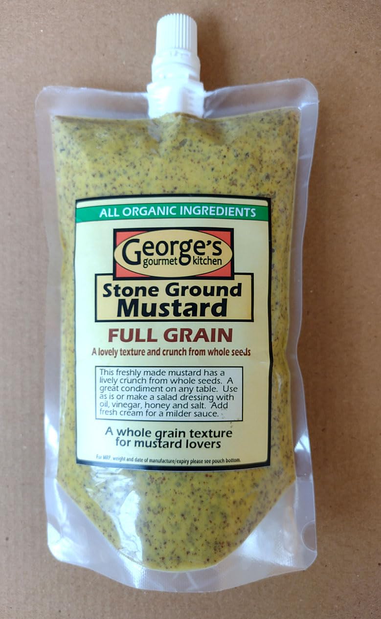 Stone Ground Mustard Paste – Full Grain – George’s Gourmet Kitchen – 300gm