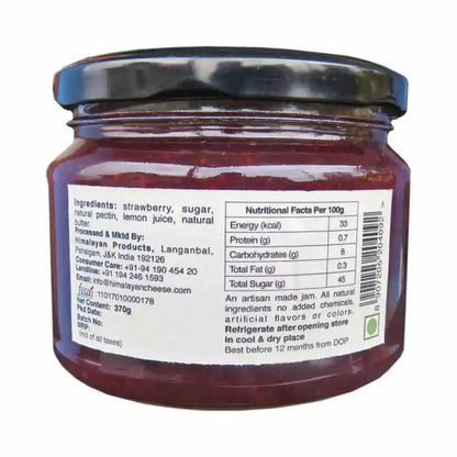 Strawberry Jam - Himalayan - 370gm